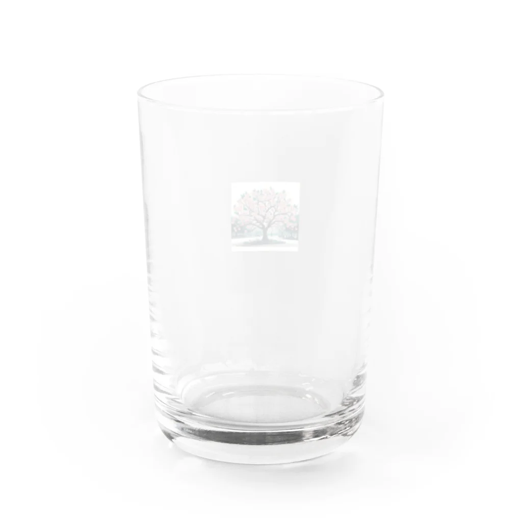 TTT8180の桜 Water Glass :back