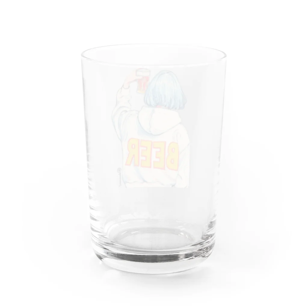 ビール姐さんのMAKO Water Glass :back