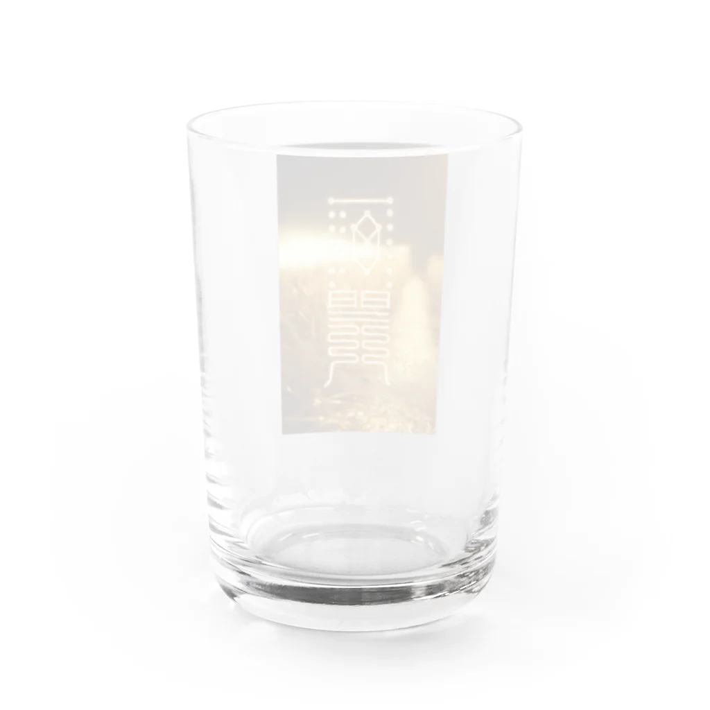 hekikiの一粒万倍日 Water Glass :back