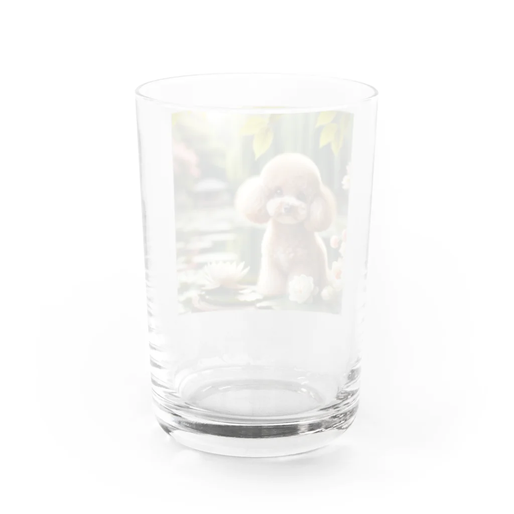 ストア・ザ・ダッチのトイプードルグッズ Water Glass :back