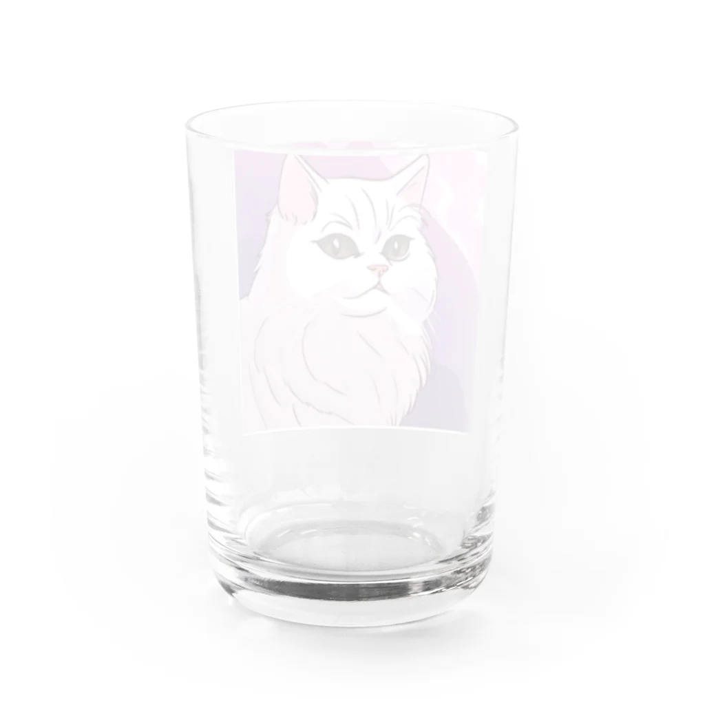 kazuma16のふわふわペルシャ Water Glass :back