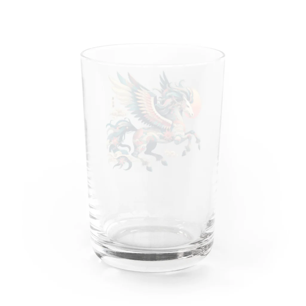 FUMYの雅彩ペガサス - Gasa Pegasus Water Glass :back