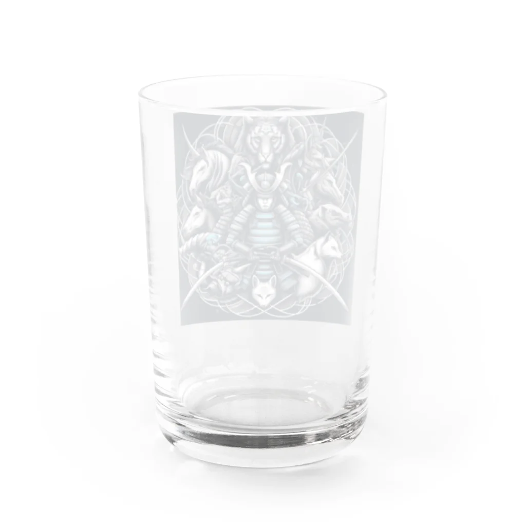 bycatの侍大将とshinobi達 Water Glass :back