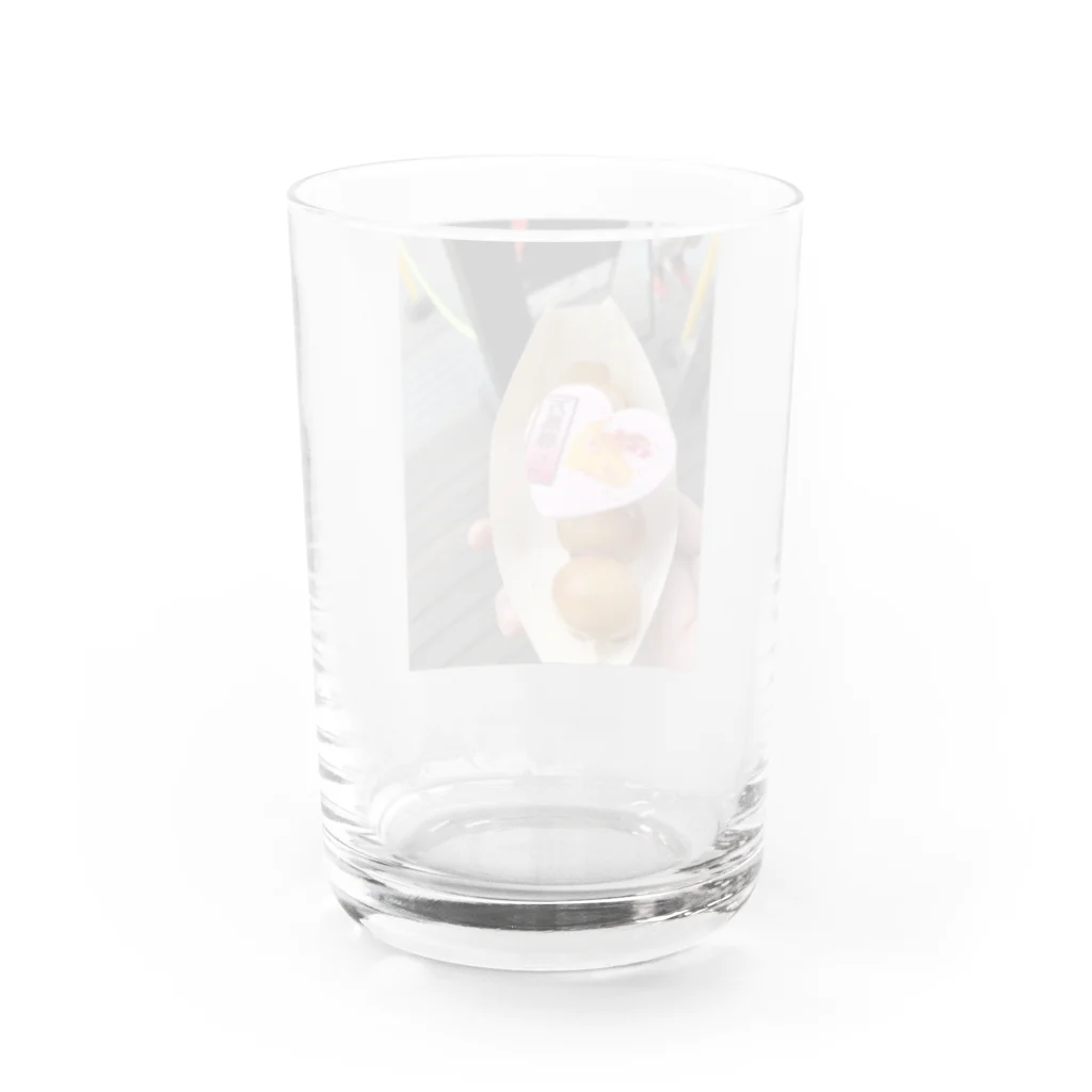 競馬大好きTBTショップ！の大井競馬場の開運だんご Water Glass :back