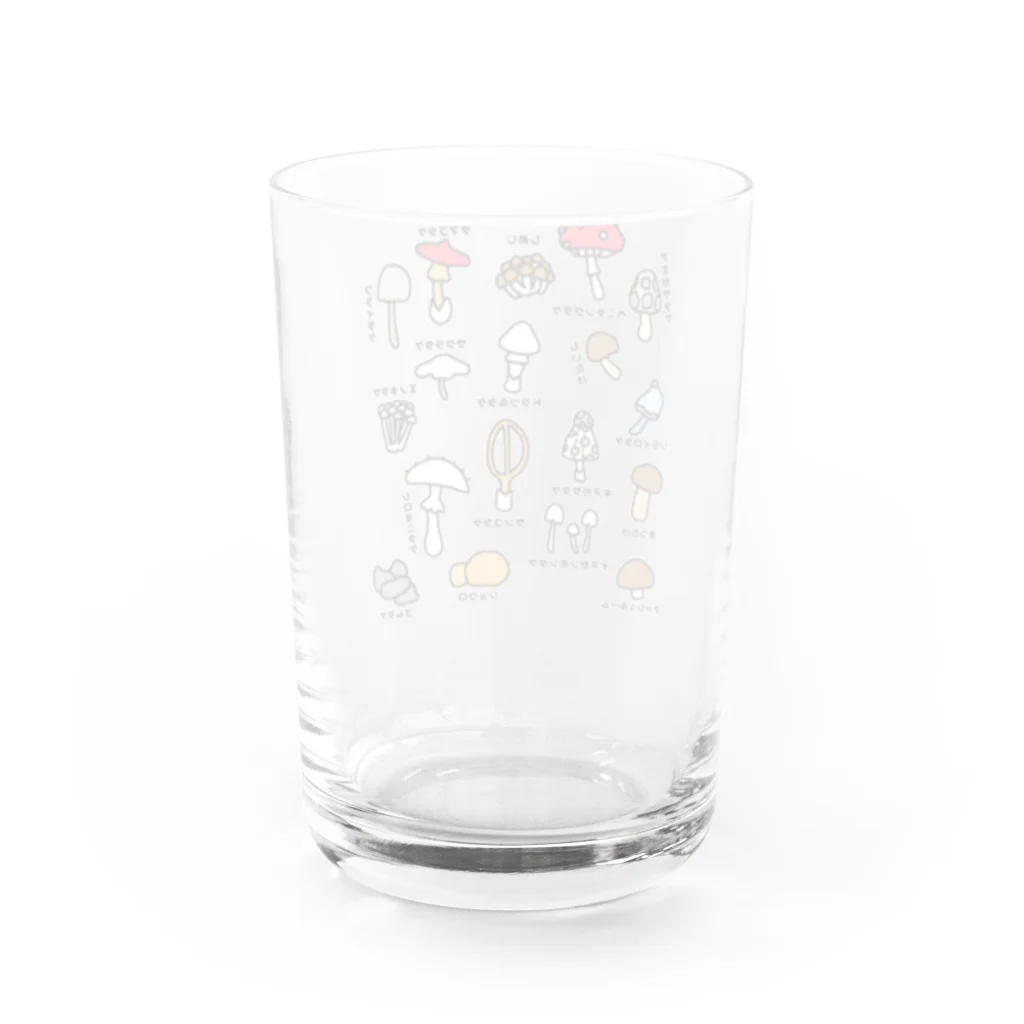 Naoのきのこ図鑑 Water Glass :back