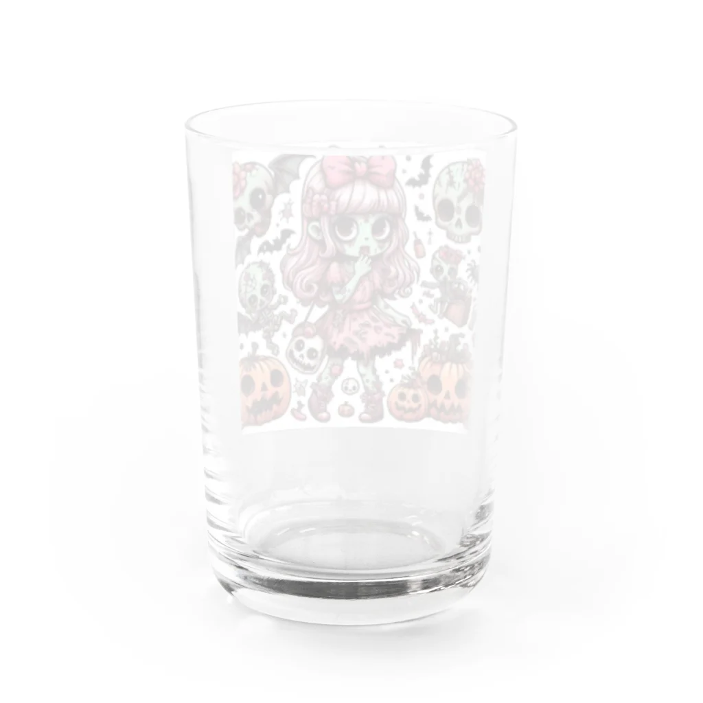 kansaijin_ryoの可愛いゾンビ③ Water Glass :back