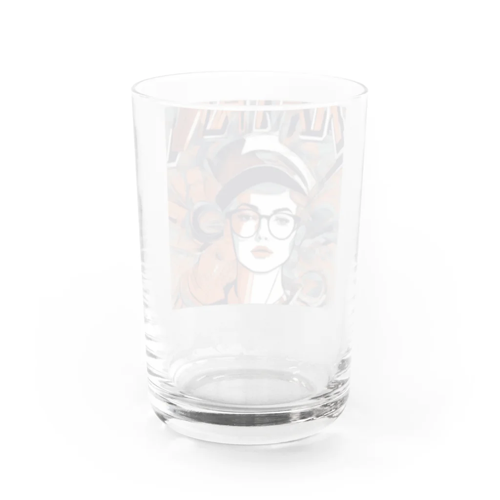 tigrisのライアン・スカイダンサー Water Glass :back