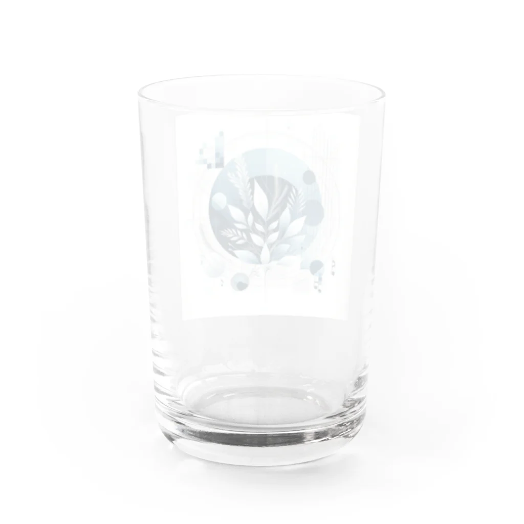 BochiBoochi-walkerのジオメトリーA25 Water Glass :back