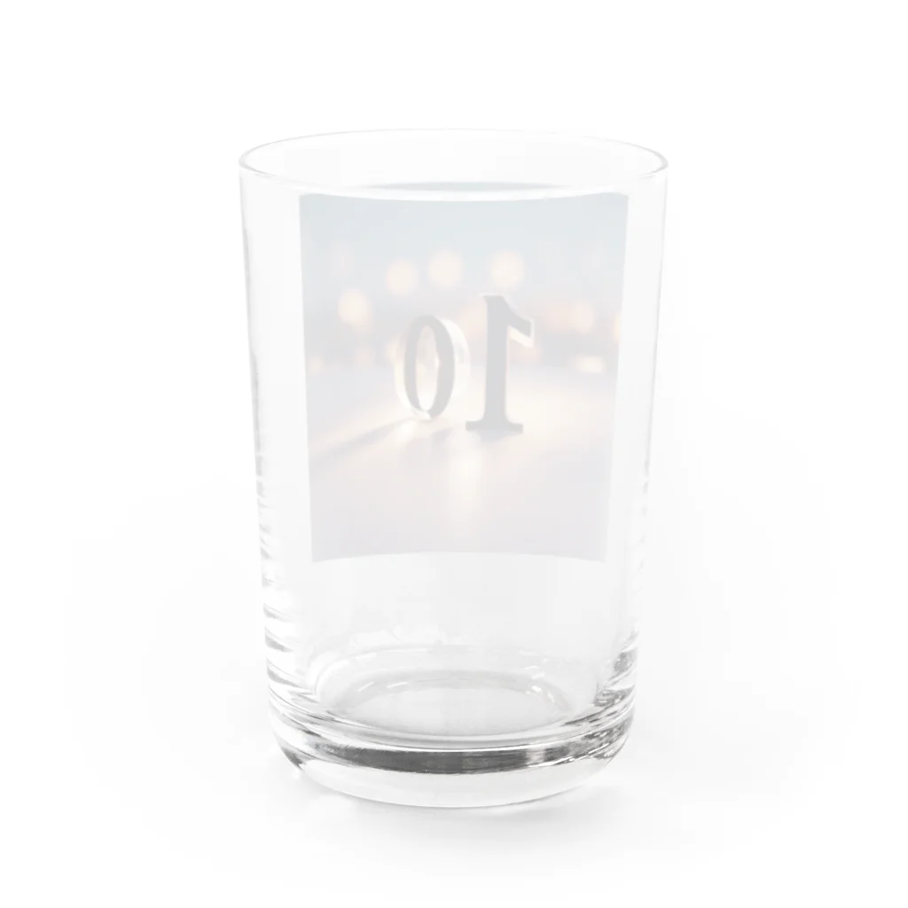 DISNの１０ Water Glass :back