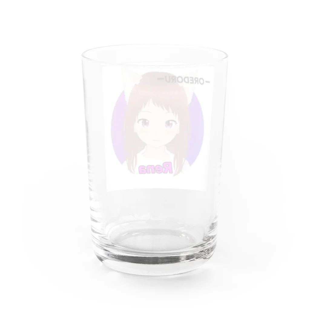 CASPROSTORESのYouTubeアニメ『俺ドル』キャラグッズ レナA Water Glass :back