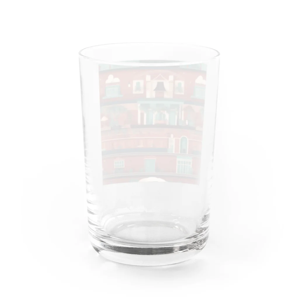 DISNの春の告白 Water Glass :back