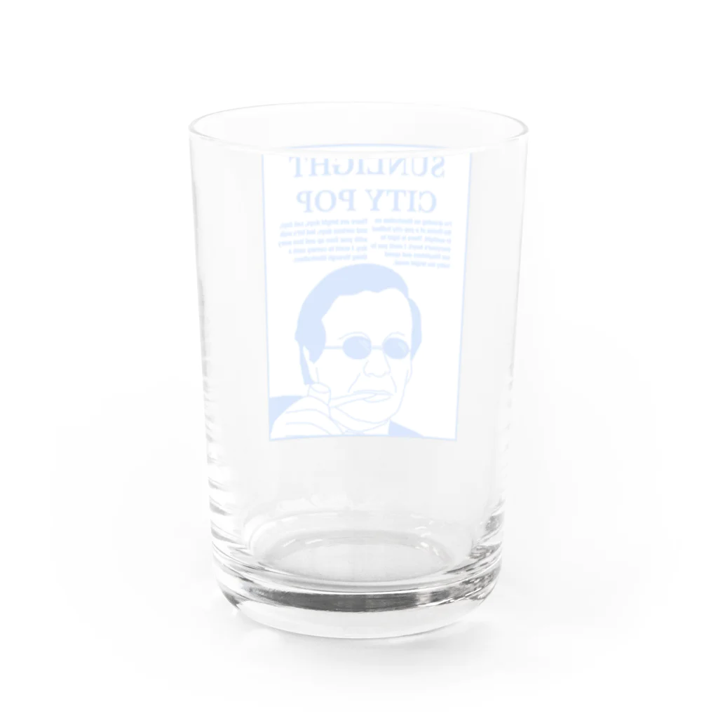 SUNLIGHT CITY POPのMr.SUNLIGHT Water Glass :back