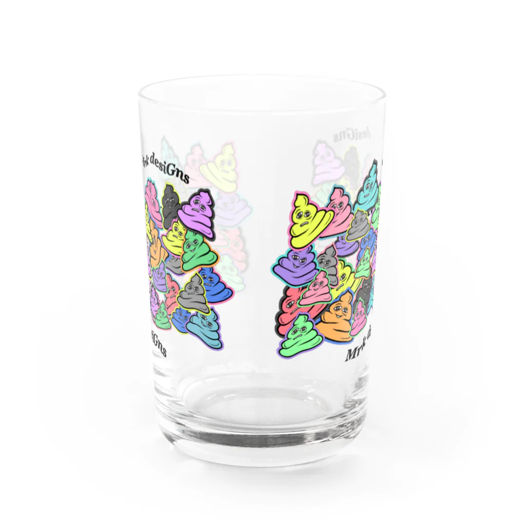 MRK DESIGNSの_unchi's_ Water Glass :back