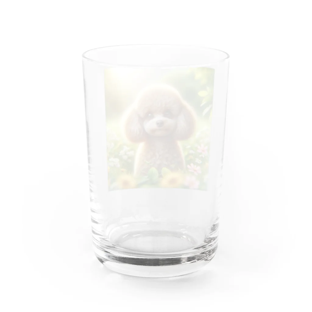 ストア・ザ・ダッチのトイプードルグッズ Water Glass :back