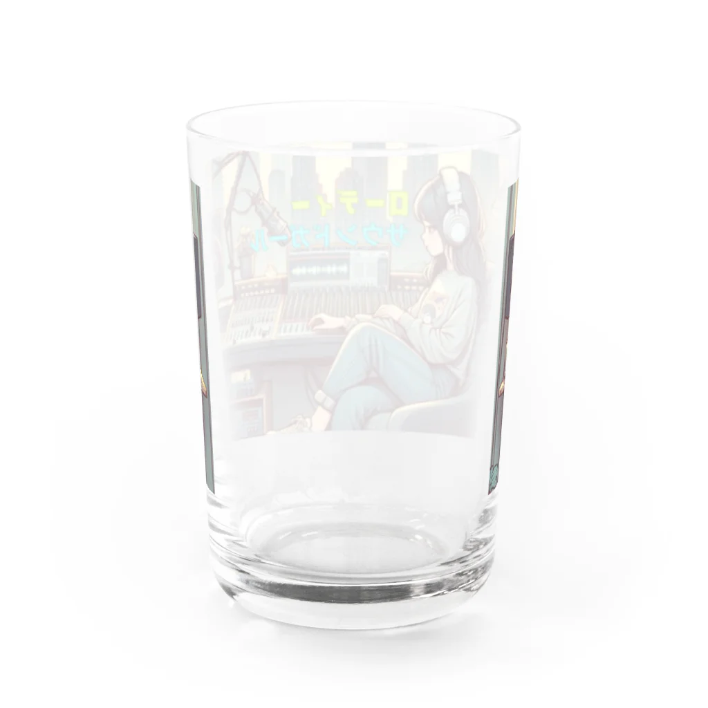 RoadieSoundGirlのローディーサウンドガール Water Glass :back