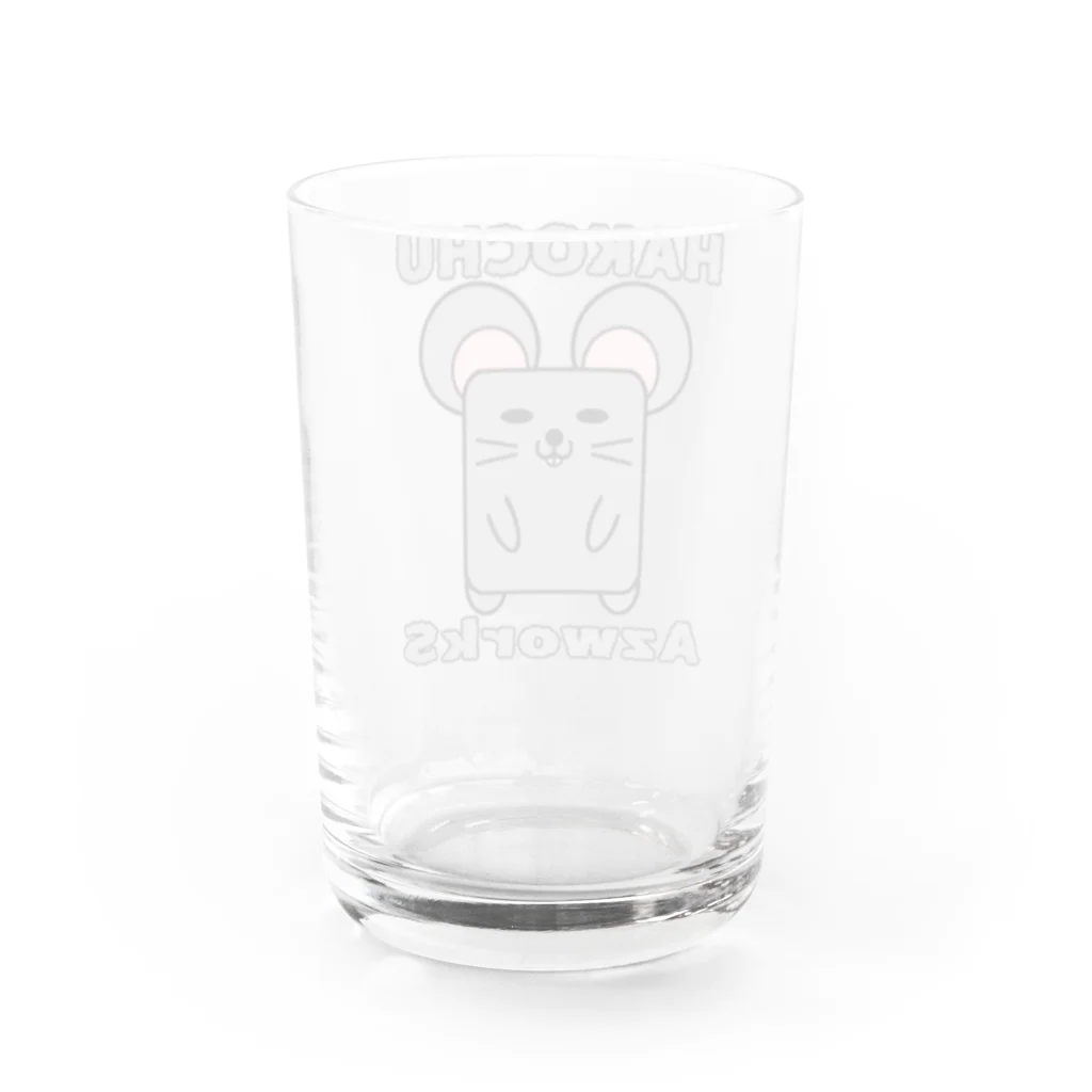 Ａ’ｚｗｏｒｋＳのハコチュウ（灰） Water Glass :back