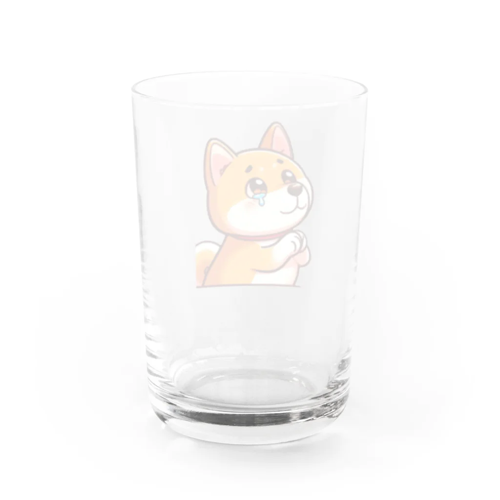 Deiraのうる柴 Water Glass :back