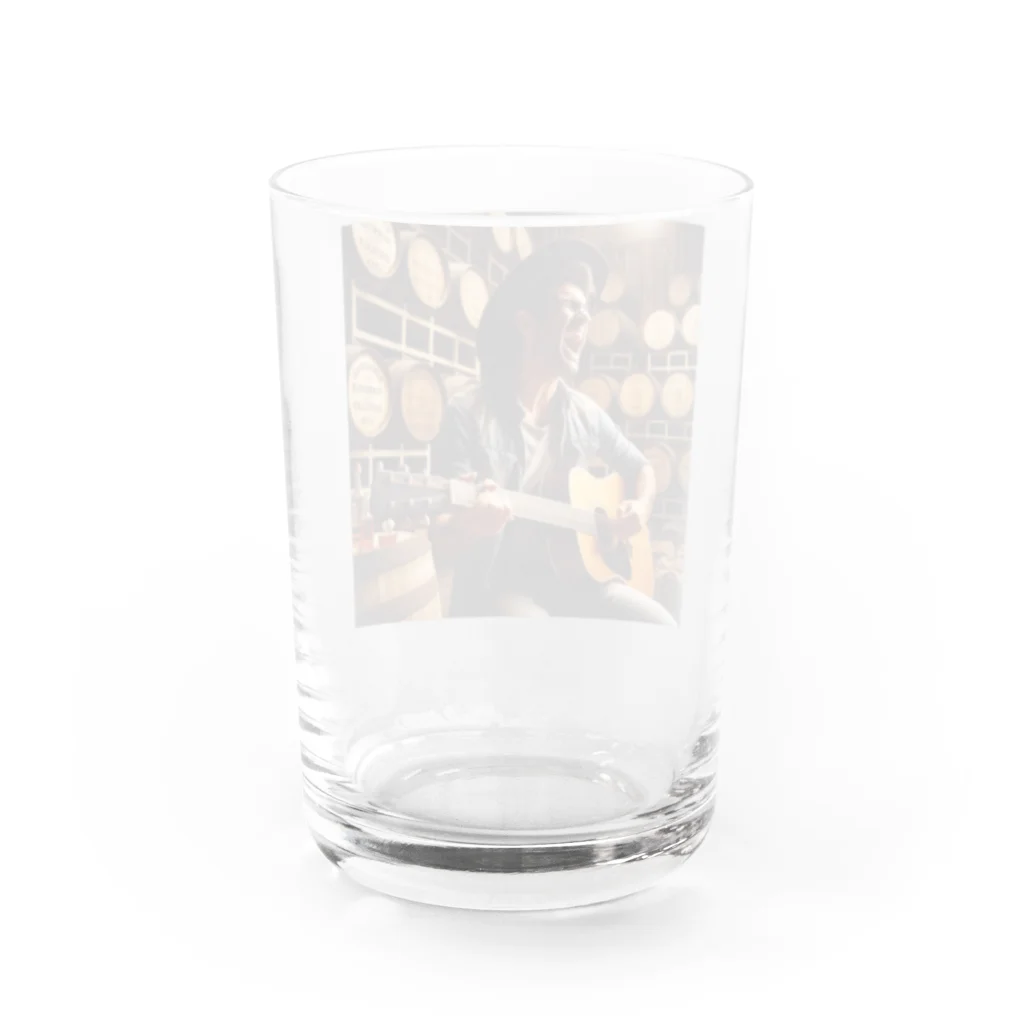 age3mのテネシーブルース Water Glass :back