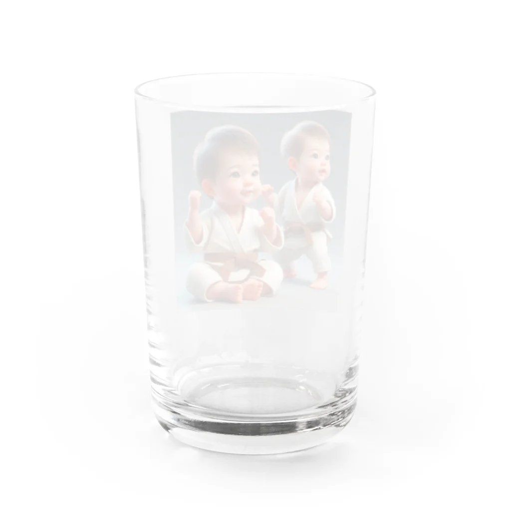 taka-kamikazeのKARATEKA Water Glass :back