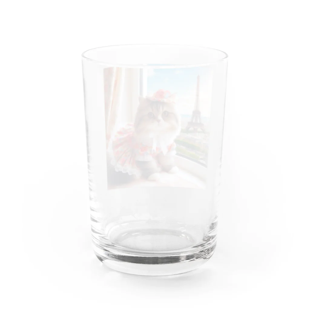 redpanda_pandaのおすまし猫ちゃん グラス反対面