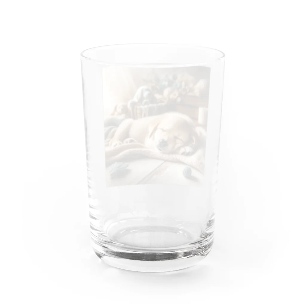 cray299の犬🐾2 Water Glass :back