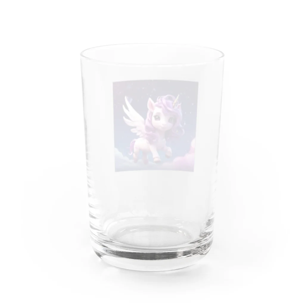 ユニコーンショップのユニコーン Water Glass :back