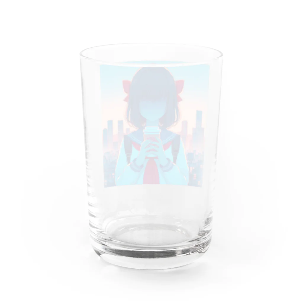 ParadigmStar　パラダイムスターの明け方のコーヒー Water Glass :back