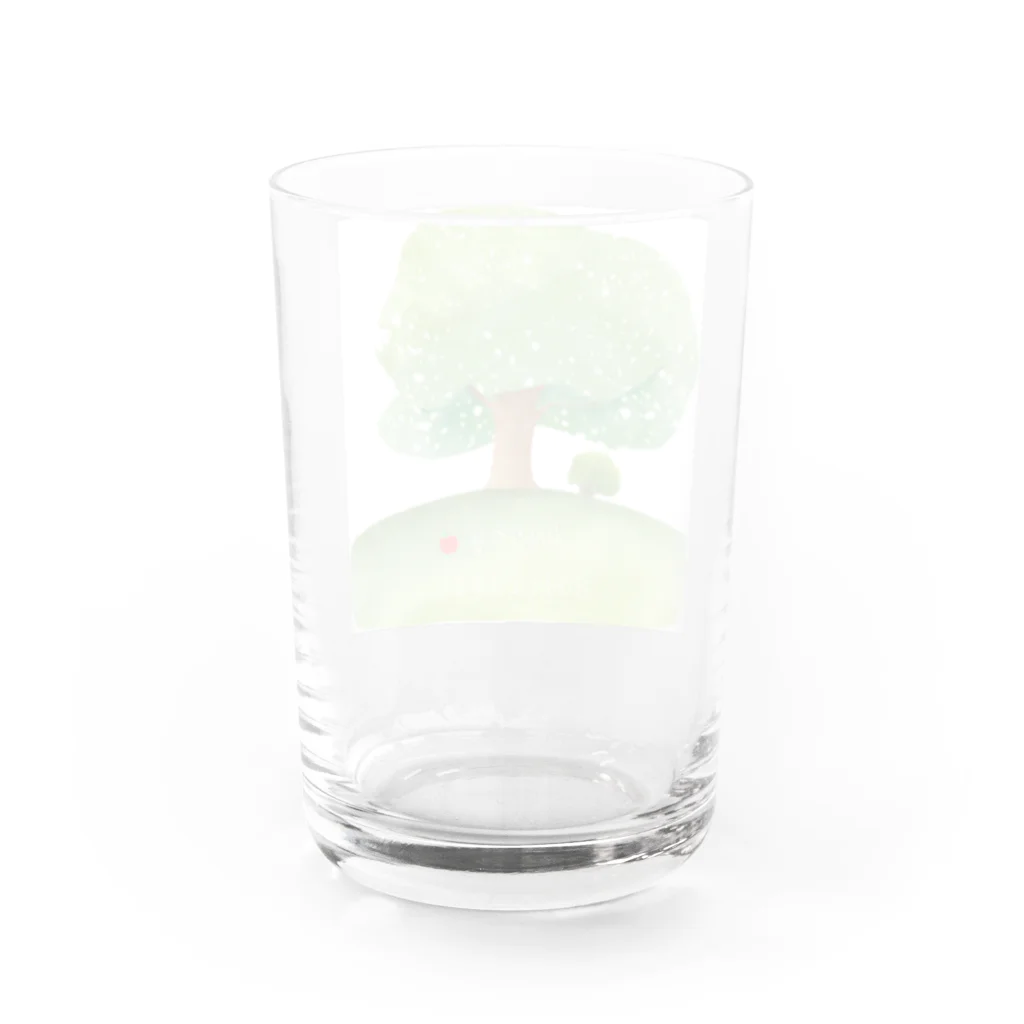 d-cuteのHappy-Holidey Water Glass :back