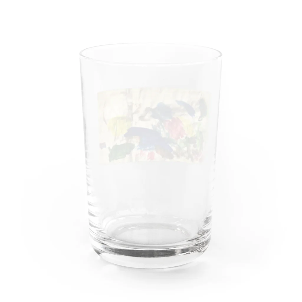 taga-rinの三歳no異彩 Water Glass :back