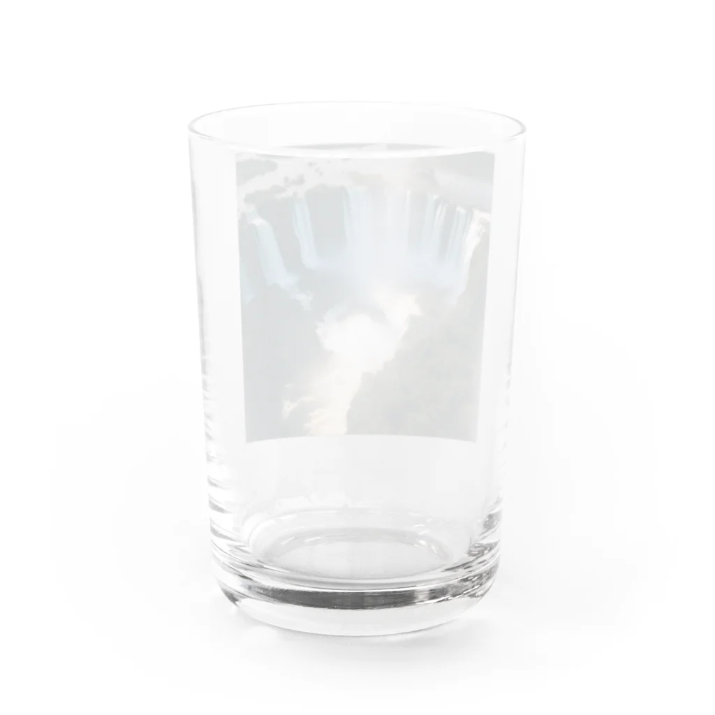 metametamonnのアルゼンチンのイグアスの滝 Water Glass :back