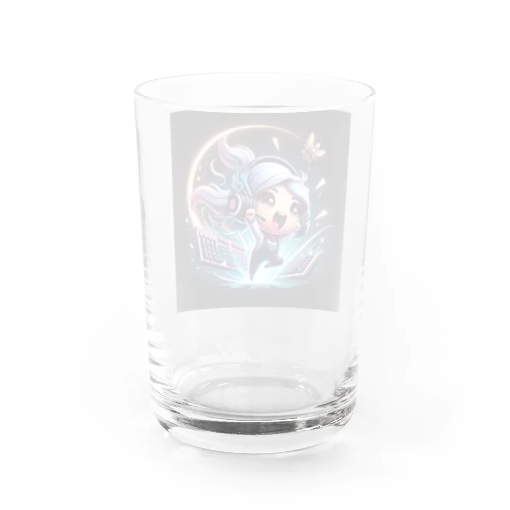 iSysのゲーミング少女ピーシー Water Glass :back