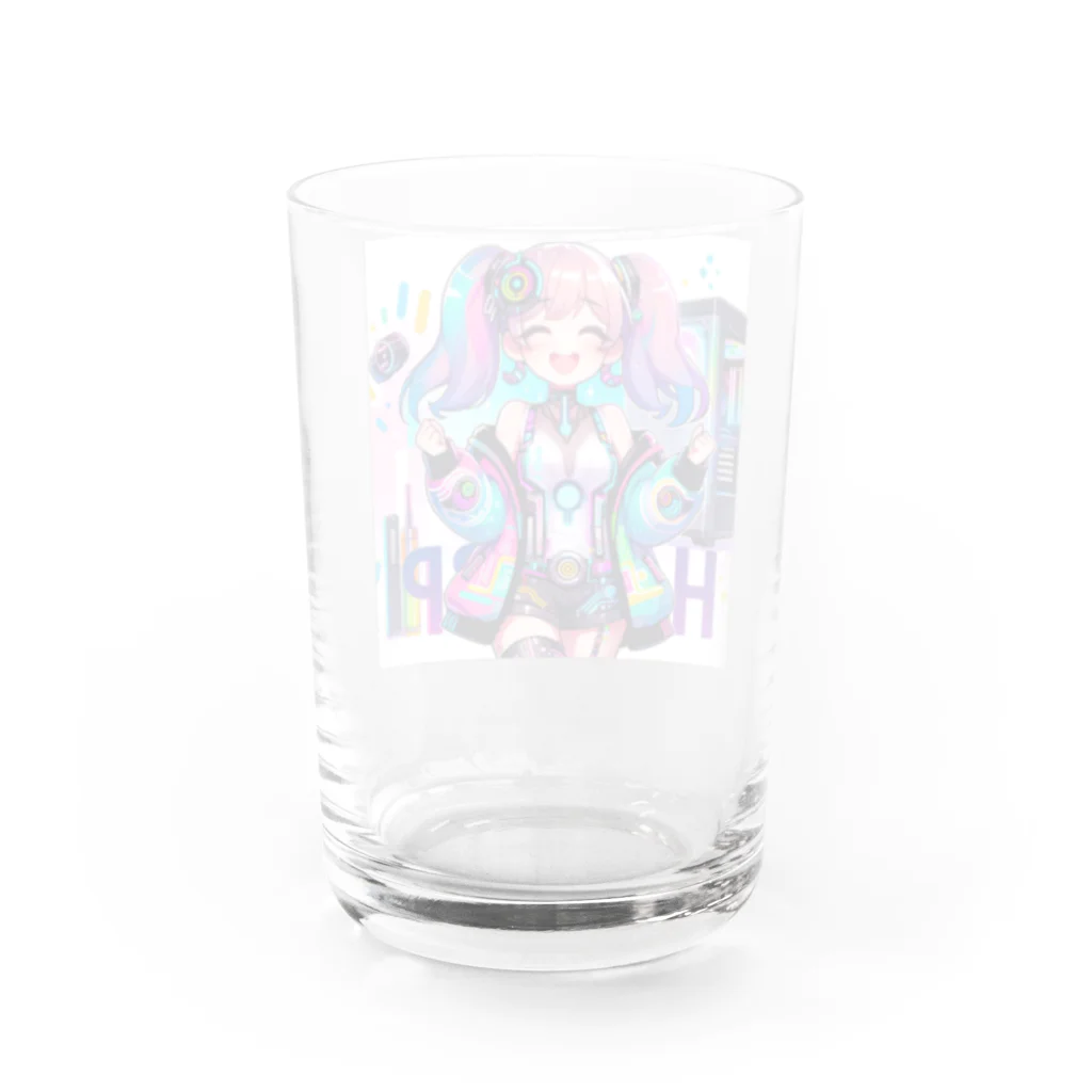 iSysのゲーミング少女ピーシースリー Water Glass :back