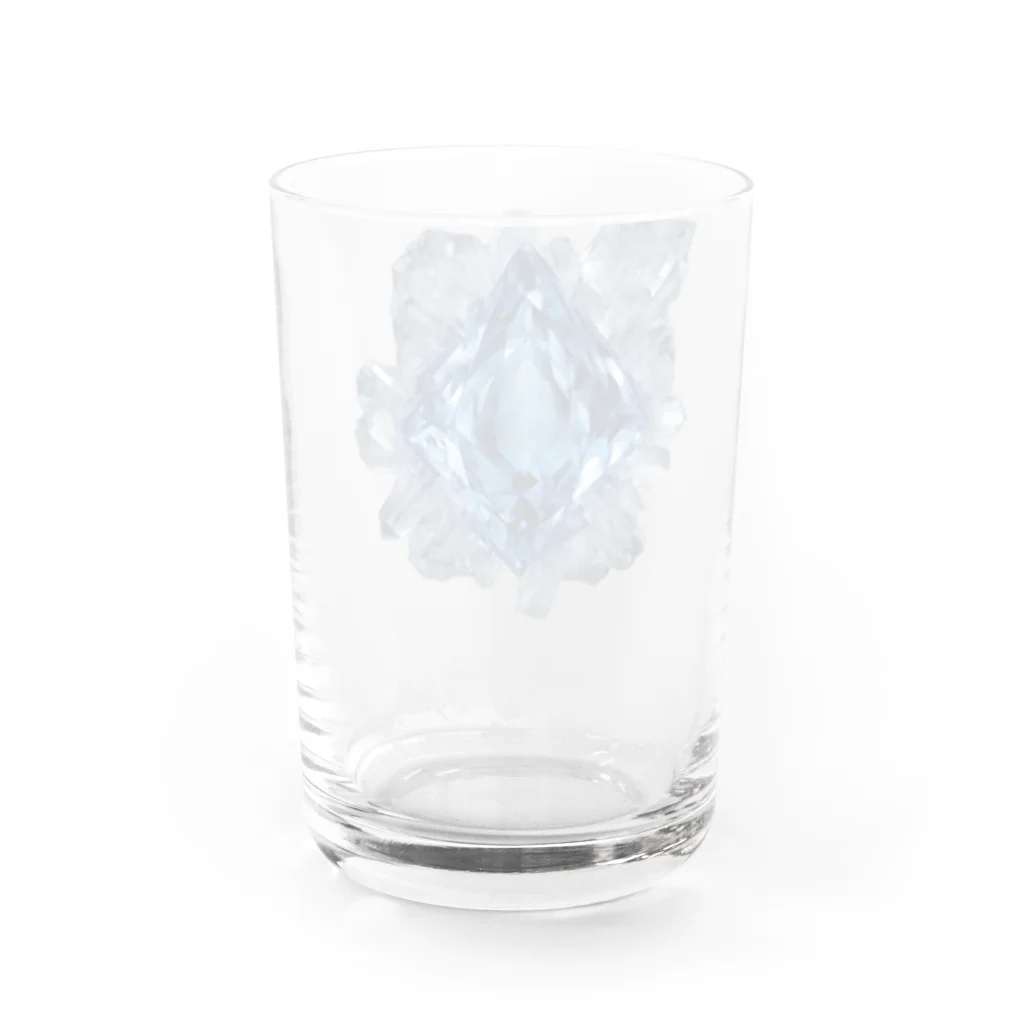 G-EICHISの水晶とブルークリスタル Water Glass :back