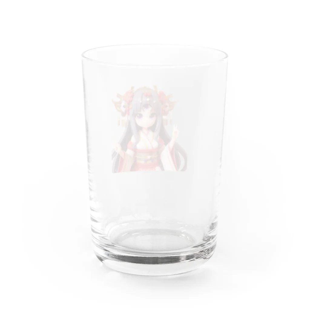 いろいろTOSIVOの巫女キャラグッズ、３つ目の巫女登場！ Water Glass :back