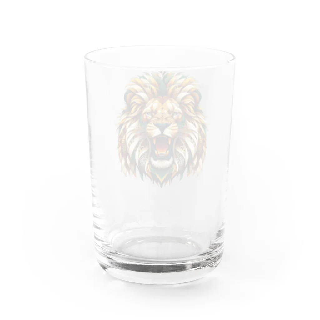 イケイケアニマルsのジオライオン-サバンナカラー- グラス反対面