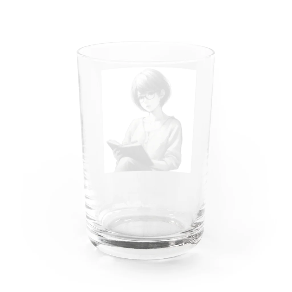 chanmaのAYUMI Water Glass :back