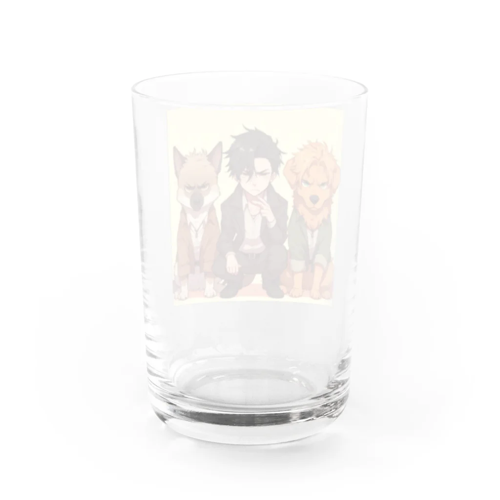 M_TakashiのNanimitendayo Water Glass :back