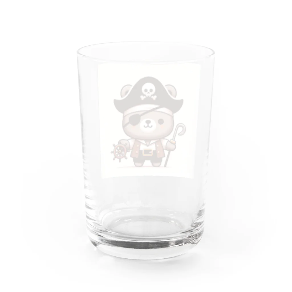 Gilghisslaの海賊冒険クマ Water Glass :back