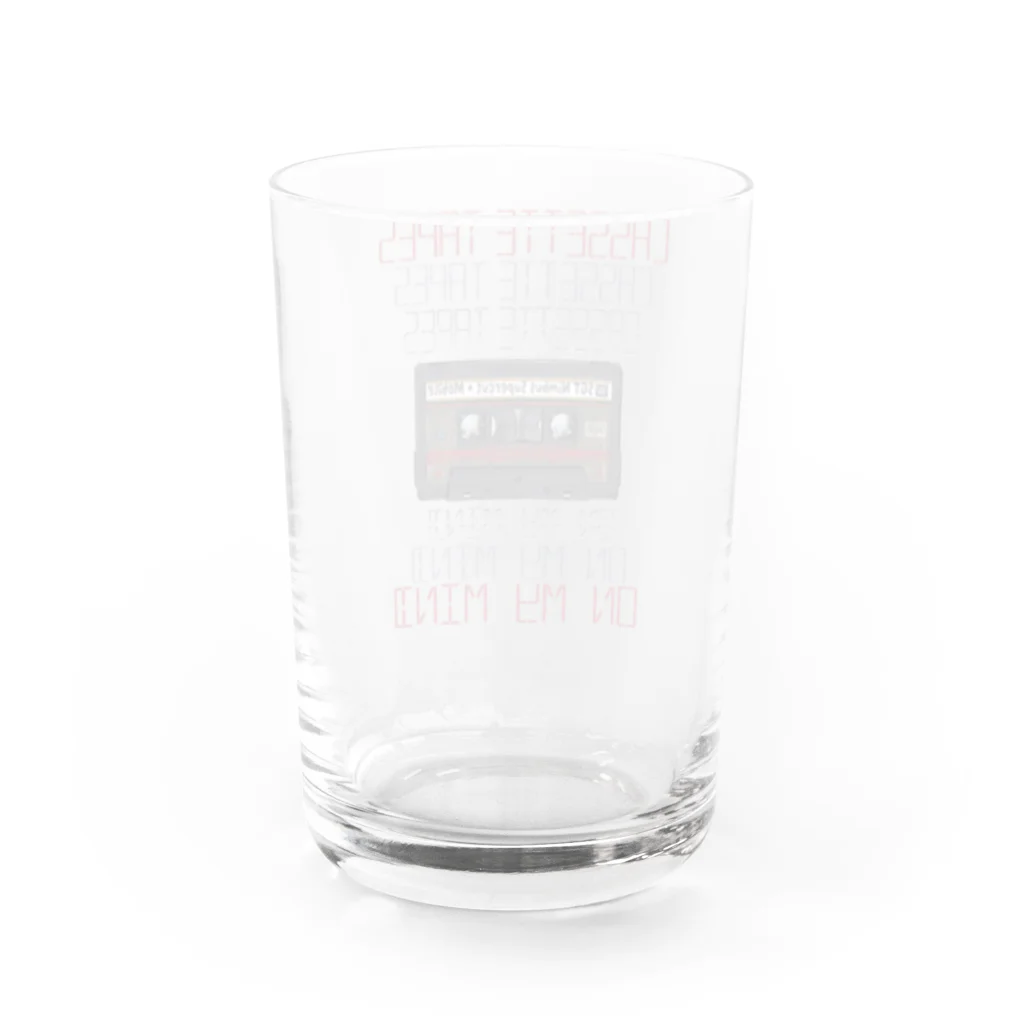 PHSG SOUND 音楽とアートのカセットテープ オンマイマインド CASSETTE TAPES ON MY MIND Ⅲ Water Glass :back