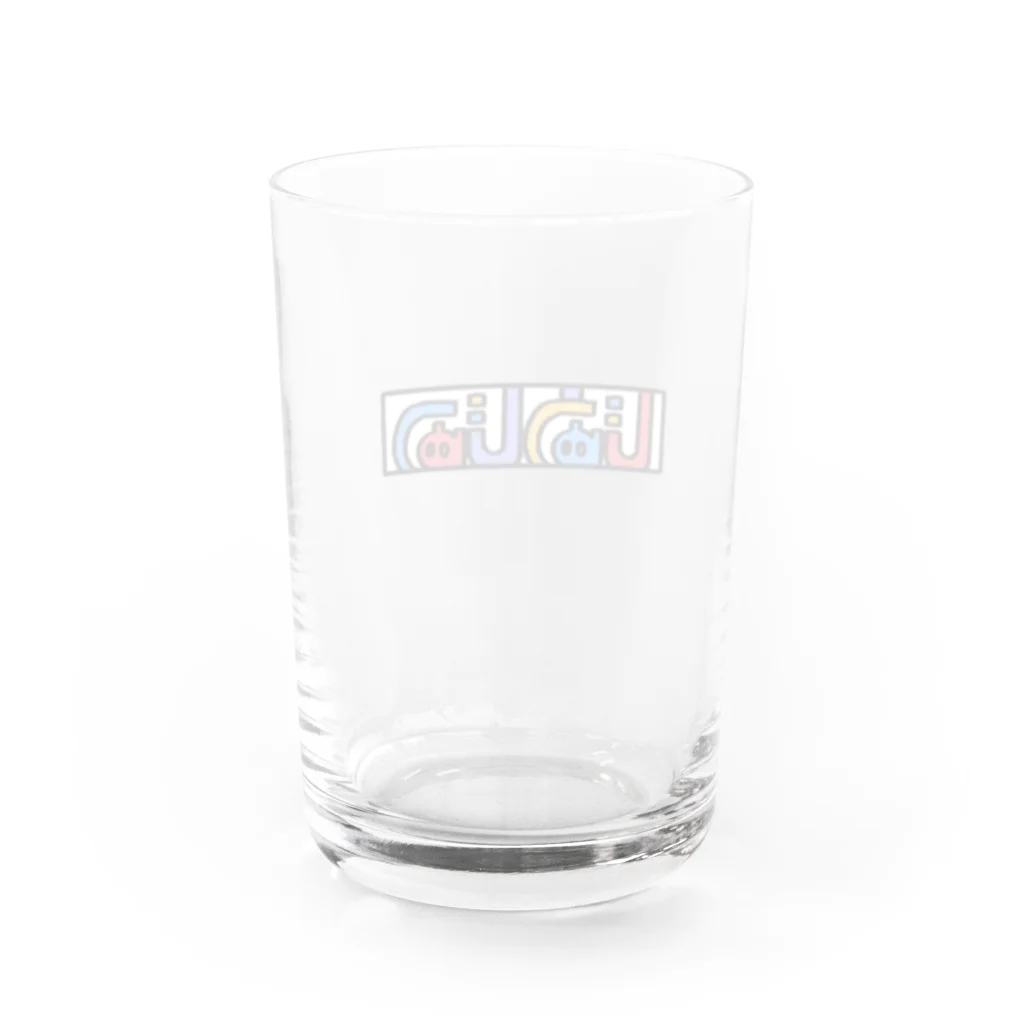 sue_shopのかわいいじゅうじゅつもじ Water Glass :back