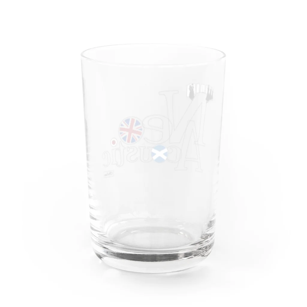 PHSG SOUND 音楽とアートのネオアコ シンプルロゴ Water Glass :back