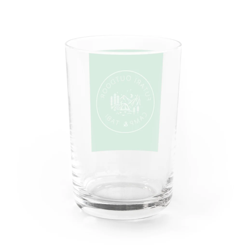 ふたりアウトドア(キャンプ)のふたりアウトドア Water Glass :back