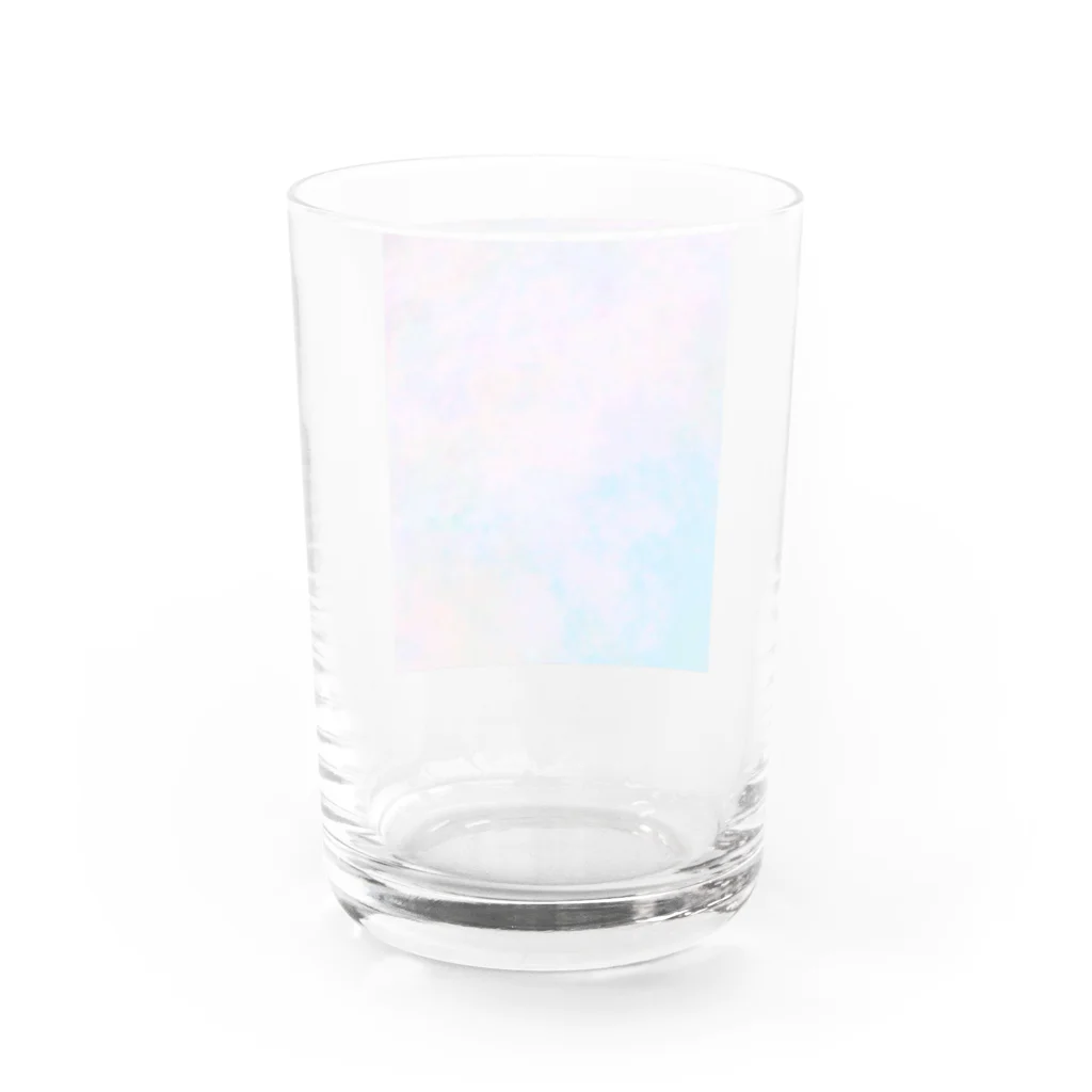 水草の春の空 Water Glass :back