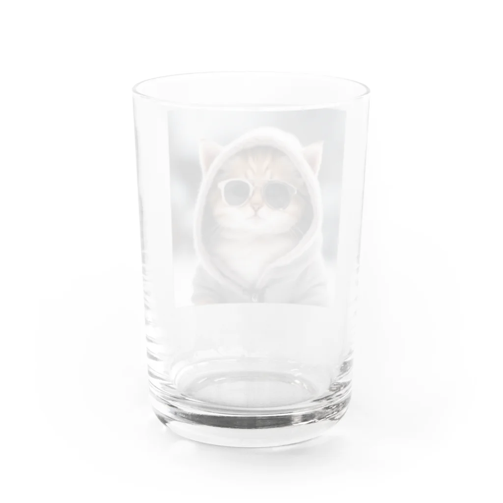 gurasan_nekoのグラサン猫7 Water Glass :back