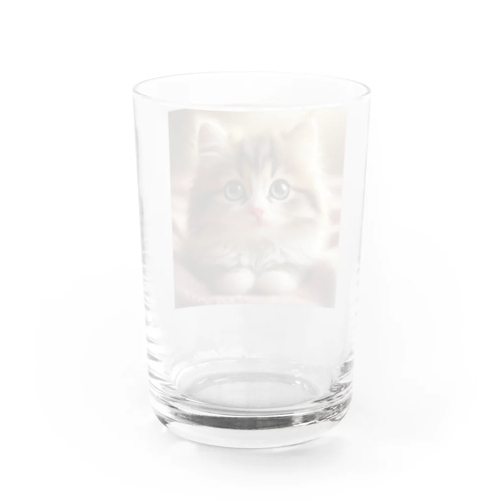 hakutaka289の可愛い猫（数量限定） Water Glass :back