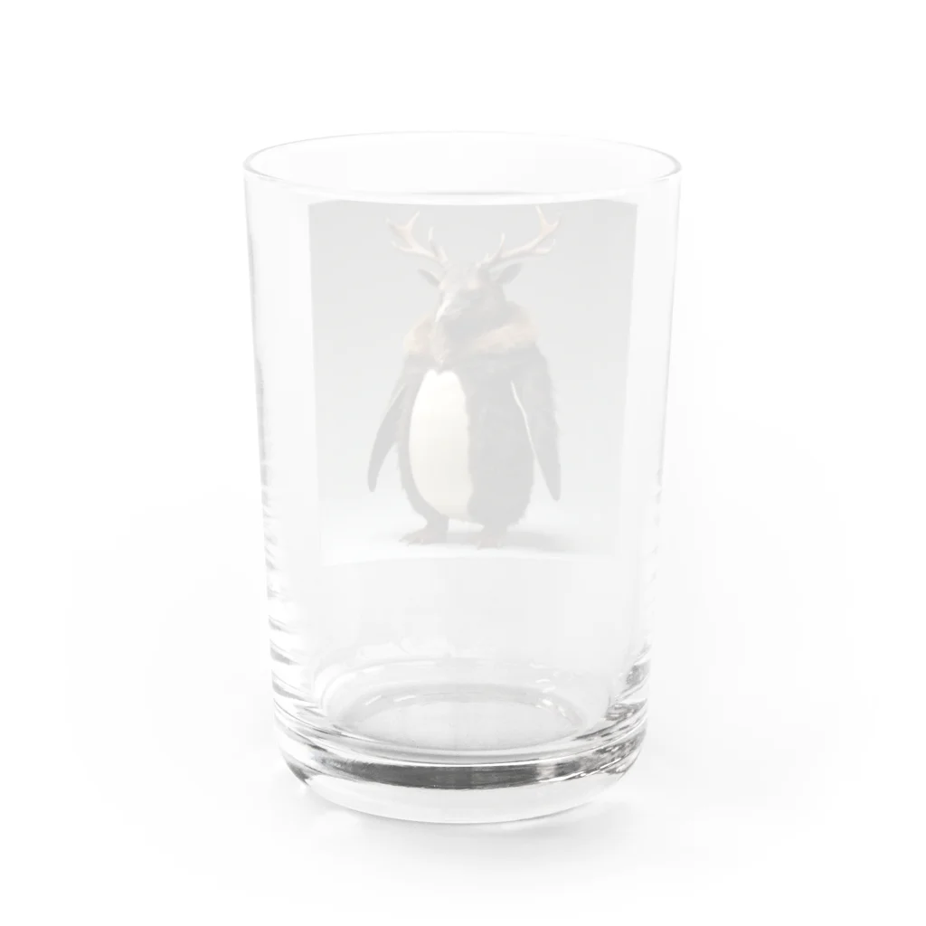 KUROSAWA特殊生物調査研究所のシカペンギン　パターンB Water Glass :back