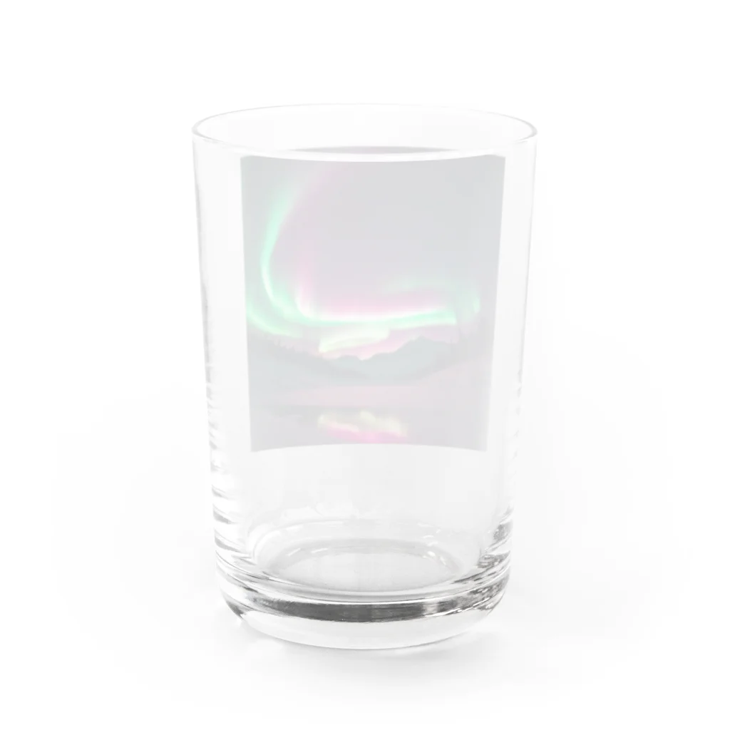 riko1214のオーロラ Water Glass :back