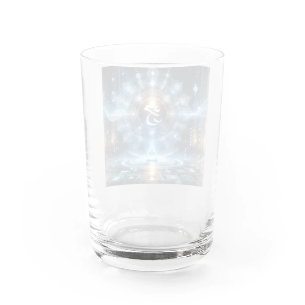 itohmaの梵字＋AI Water Glass :back
