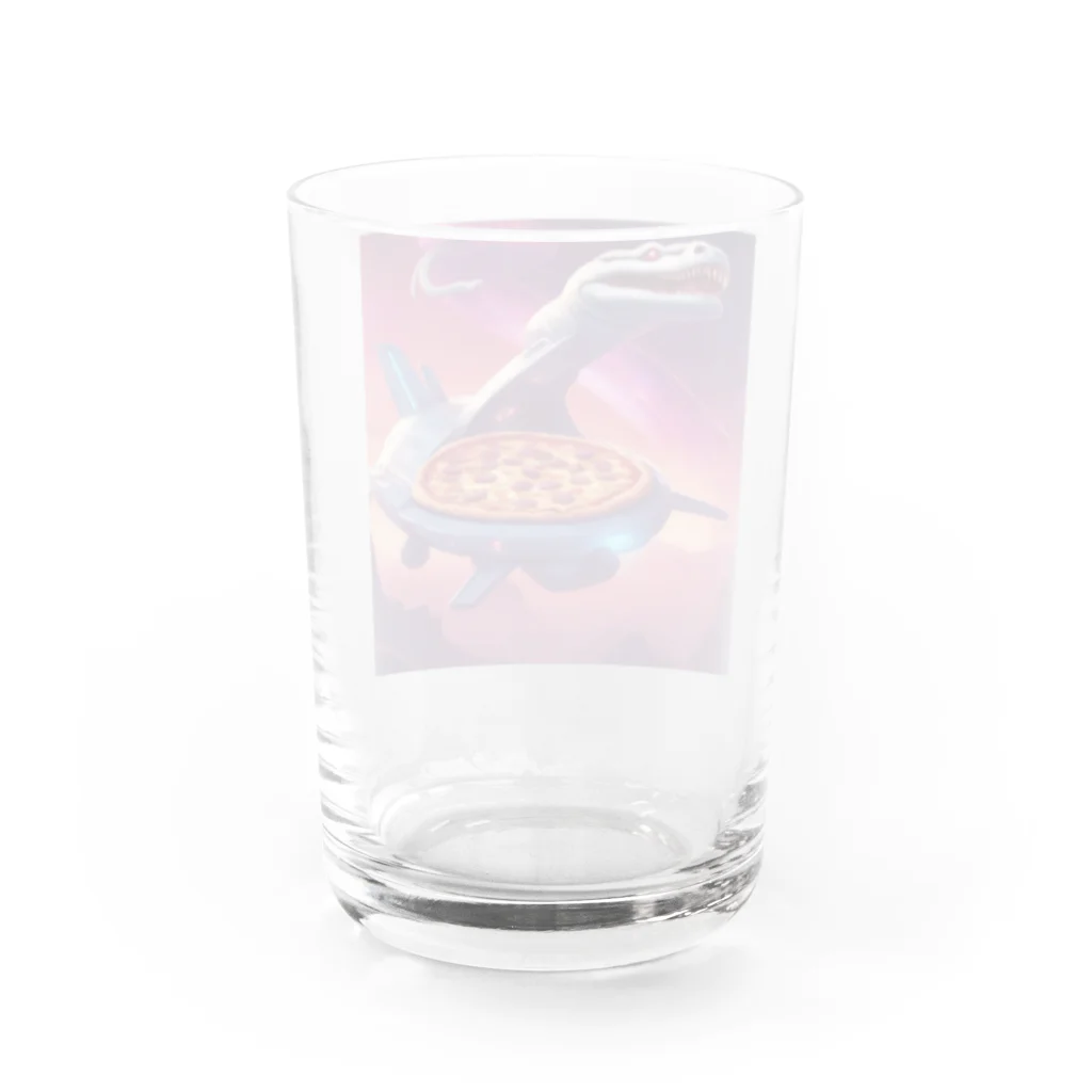 宇宙屋さんの宇宙間宅配ヘビ Water Glass :back