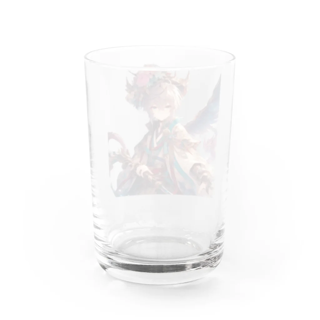 ぴくちゃー55の未来女子01 Water Glass :back